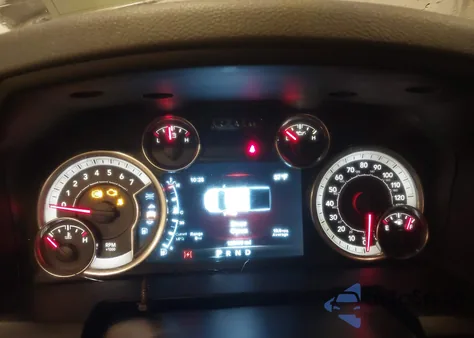 2014 Ram 1500 Big Horn из США, поврежденный, VIN 1C6RR7GT3ES444692